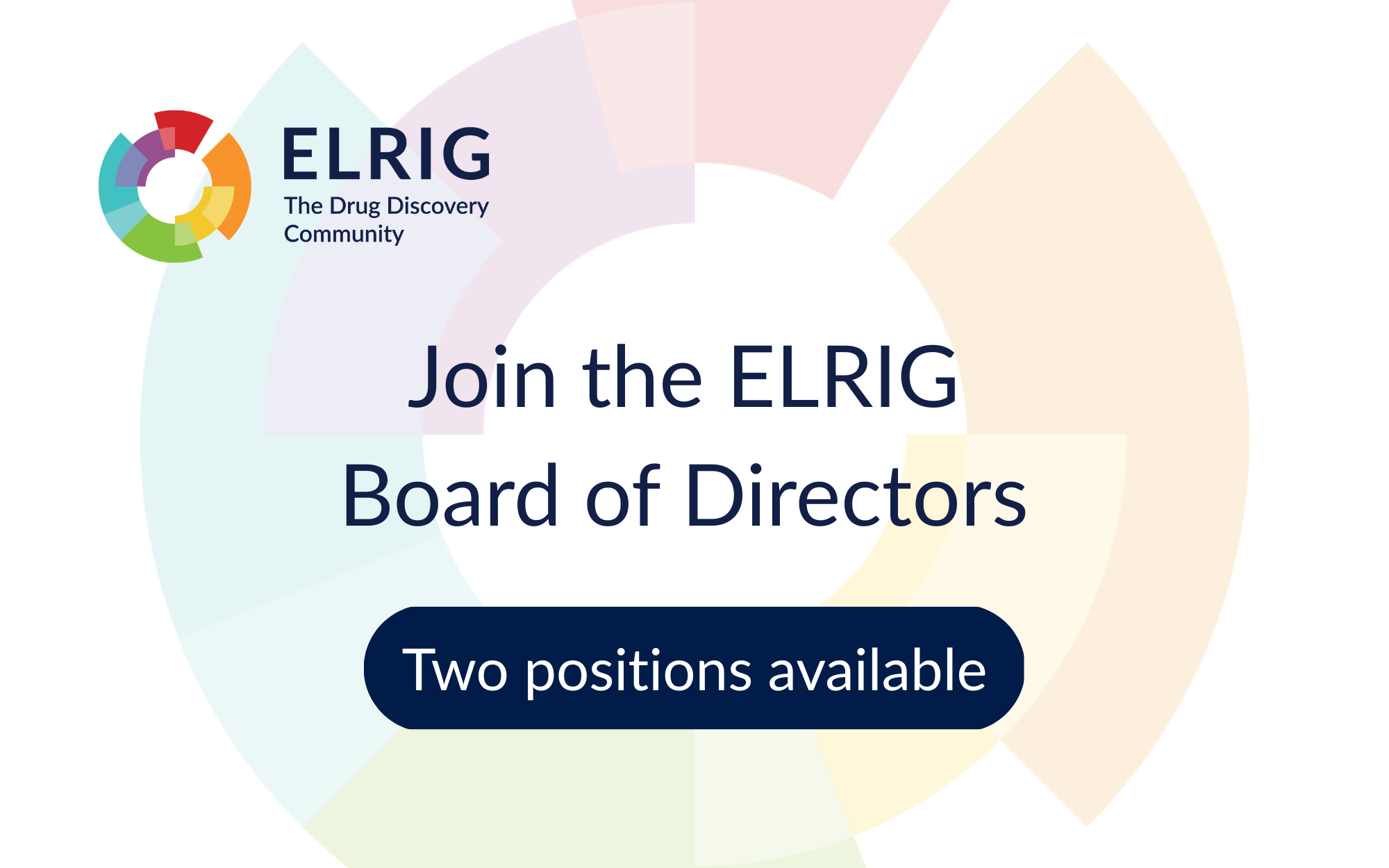 ELRIG announces two exciting volunteer opportunities to join the Board of Directors