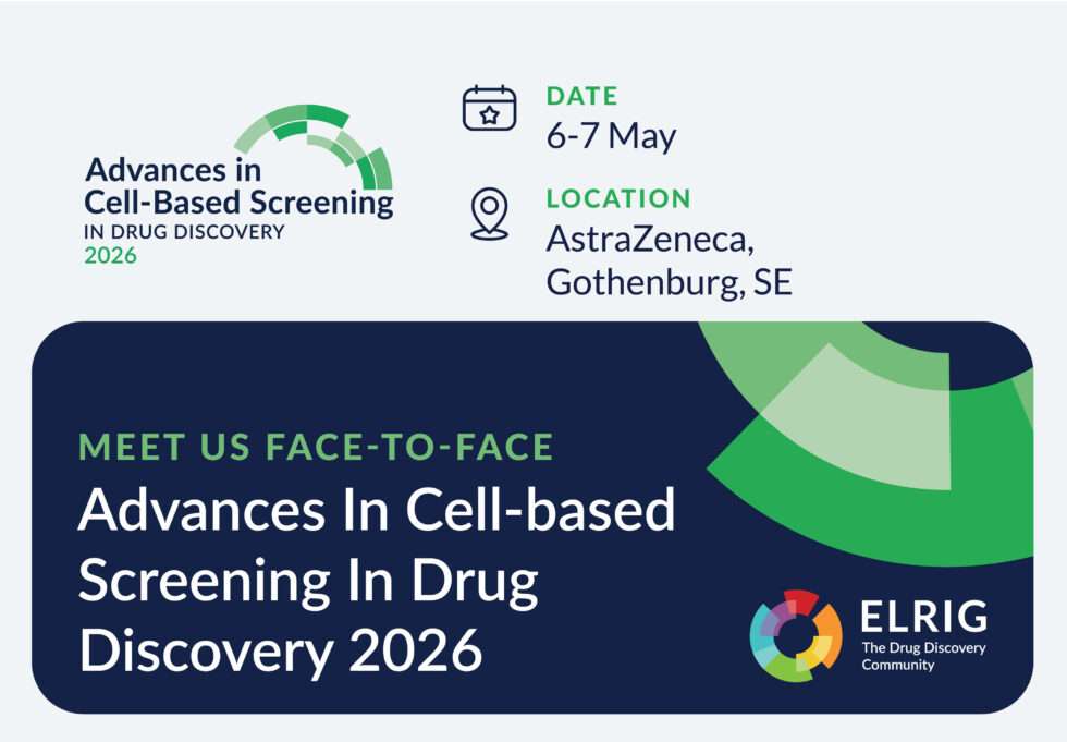 Elrig Advances in Cell-based Screening in Drug Discovery 2026 - ELRIG